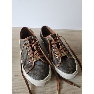 Michael Kors Boerum Sneakers Size 8.5 Low Top Lace Up Women's Shoes